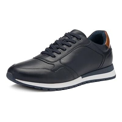 ARA Gino Sneaker da Uomo, Blu, Tan, 44 EU ARA Gino Sneaker da Uomo, Blu, Tan, 44 EU