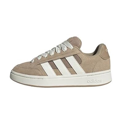 Adidas Donna Grand Court Alpha Shoes, Warm Sandstone/off White/Cardboard, 39 1/3 EU Adidas Donna Grand Court Alpha Shoes, Warm Sandstone/off White/Cardboard, 39 1/3 EU