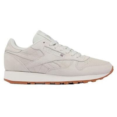 Reebok Scarpe da ginnastica da donna, in pelle, colore: grigio calco/gomma, 41 EU Reebok Scarpe da ginnastica da donna, in pelle, colore: grigio calco/gomma, 41 EU