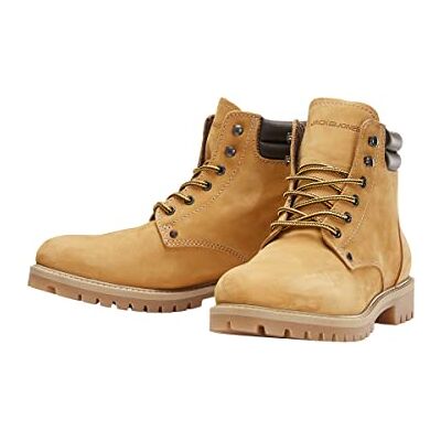 Jack & Jones Jfwstoke Nubuck Boot Honey Noos Stivali Classici Uomo, Giallo (Honey Honey), 41 EU Jack & Jones Jfwstoke Nubuck Boot Honey Noos Stivali Classici Uomo, Giallo (Honey Honey), 41 EU