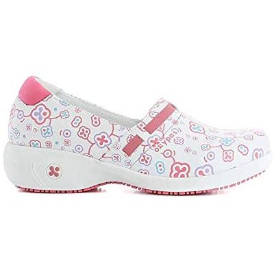 Oxypas Lucia, Scarpe di sicurezza da donna, Bianco(Stampa floreale), 7 UK (41 EU) Oxypas Lucia, Scarpe di sicurezza da donna, Bianco(Stampa floreale), 7 UK (41 EU)
