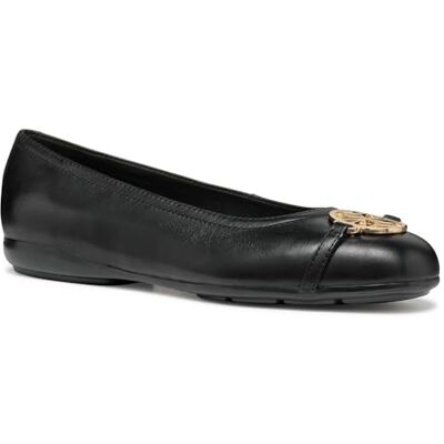 Geox D ANNYTAH B, Ballerina Donna, Black, 38 EU Geox D ANNYTAH B, Ballerina Donna, Black, 38 EU