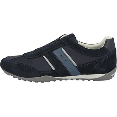 Geox U Wells A, Sneakers Uomo, Blu (Navy), 45 EU Geox U Wells A, Sneakers Uomo, Blu (Navy), 45 EU
