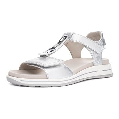 ARA Sandali da donna Osaka-s, argento, 35 EU Larga ARA Sandali da donna Osaka-s, argento, 35 EU Larga