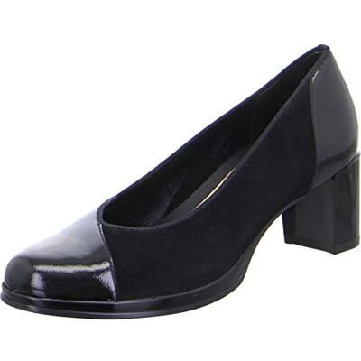 ARA Cannes, Scarpe décolleté Donna, Nero, 43 EU Larga ARA Cannes, Scarpe décolleté Donna, Nero, 43 EU Larga