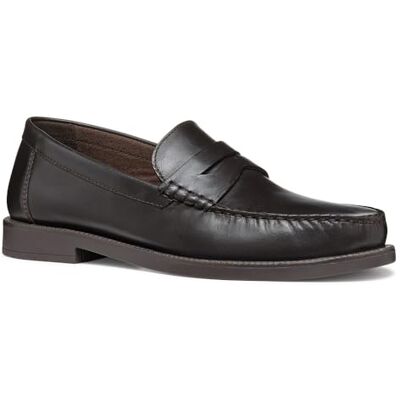 Geox U RECANATI D, Mocassino Uomo, Coffee, 44 EU Geox U RECANATI D, Mocassino Uomo, Coffee, 44 EU