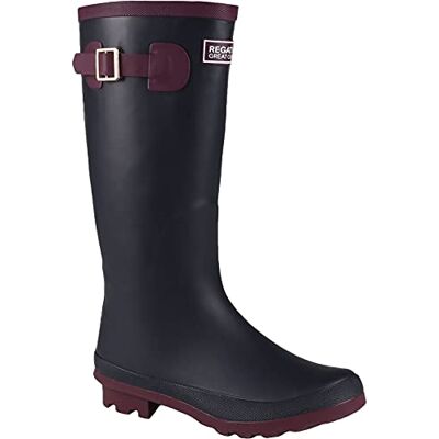 Regatta Stivali in gomma naturale regolabili da donna Fairweather II con fodera in cotone Regatta Stivali in gomma naturale regolabili da donna Fairweather II con fodera in cotone