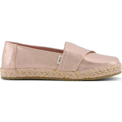 TOMS Espadrillas da Bambina Alpargata Rope 2.0 Slip-On, Rosa, 35.5 EU TOMS Espadrillas da Bambina Alpargata Rope 2.0 Slip-On, Rosa, 35.5 EU