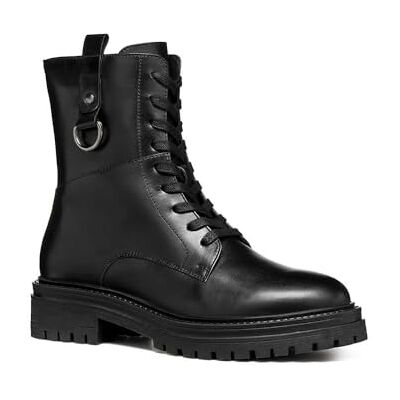 Geox Stivaletti da Donna D Iridea B, Nero, 2 UK Geox Stivaletti da Donna D Iridea B, Nero, 2 UK