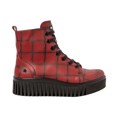 ART Brighton, Stivaletti Bassi con Lacci Donna, Rosso Tan, 37 EU ART Brighton, Stivaletti Bassi con Lacci Donna, Rosso Tan, 37 EU