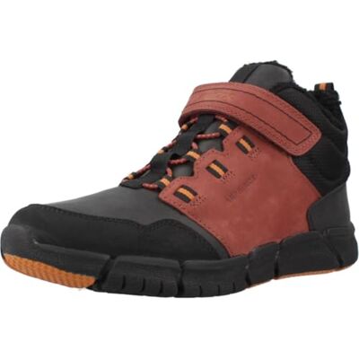 Geox J Flexyper Boy B Abx, Stivaletti Bambini e ragazzi, Wine Black, 39 EU Geox J Flexyper Boy B Abx, Stivaletti Bambini e ragazzi, Wine Black, 39 EU