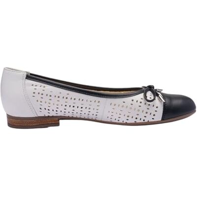 ARA Sardinia, Ballerine Donna, Nero e Bianco, 37.5 EU ARA Sardinia, Ballerine Donna, Nero e Bianco, 37.5 EU