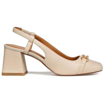 Geox Donna D Coronilla Pump, Sabbia Lt, 36 EU Geox Donna D Coronilla Pump, Sabbia Lt, 36 EU