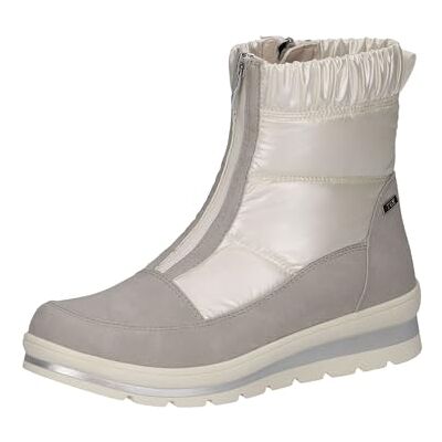 CAPRICE Stivali invernali da donna senza tacco Vegan idrorepellenti, Multicolore (Pearl Comb), 39 EU CAPRICE Stivali invernali da donna senza tacco Vegan idrorepellenti, Multicolore (Pearl Comb), 39 EU