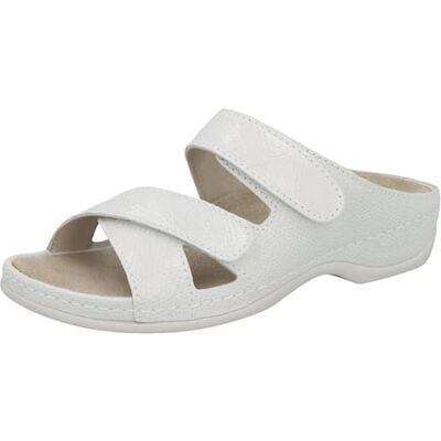 Berkemann Felia, Ciabatte Donna, Bianco Argento, 35.5 EU Berkemann Felia, Ciabatte Donna, Bianco Argento, 35.5 EU