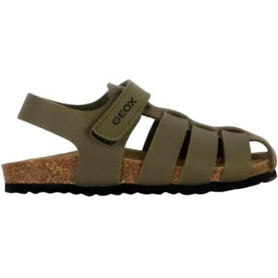 Geox J Ghita Boy A, Sandalo, Militare, 24 EU Geox J Ghita Boy A, Sandalo, Militare, 24 EU