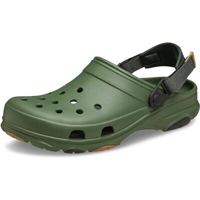 Crocs Zoccoli Unisex per Tutti i Terreni, Verde Militare, 39/40 EU Crocs Zoccoli Unisex per Tutti i Terreni, Verde Militare, 39/40 EU