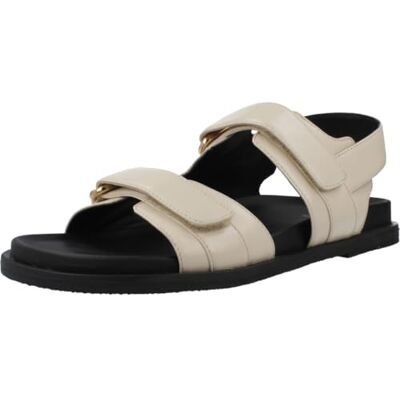 Geox D ADELASH C, Sandalo Scorrevole Donna, Papyrus, 38 EU Geox D ADELASH C, Sandalo Scorrevole Donna, Papyrus, 38 EU