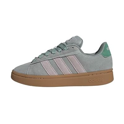 Adidas Donna Grand Court Alpha 00S Shoes, Wonder Sage/Ice Purple/Gum10, 37 1/3 EU Adidas Donna Grand Court Alpha 00S Shoes, Wonder Sage/Ice Purple/Gum10, 37 1/3 EU