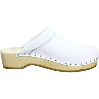 Berkemann Soft Toeffler 00412, Zoccoli unisex adulto, Bianco, 38 2/3 Berkemann Soft Toeffler 00412, Zoccoli unisex adulto, Bianco, 38 2/3