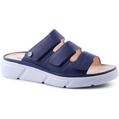 Ganter Halina-h, Mocassino Donna, Blu, 36 EU Larga Ganter Halina-h, Mocassino Donna, Blu, 36 EU Larga