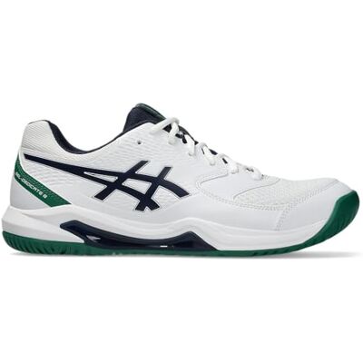 Asics 1041A408-105 Gel-Dedicate 8 Uomo, White/Midnight EU 39 Asics 1041A408-105 Gel-Dedicate 8 Uomo, White/Midnight EU 39