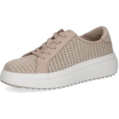 CAPRICE Sneaker Basse da Donna, Beige (Beige Comb), 39 EU CAPRICE Sneaker Basse da Donna, Beige (Beige Comb), 39 EU