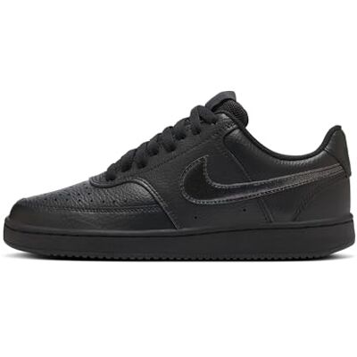 Nike Court Vision Low Donna, Black/Black EU 38 Nike Court Vision Low Donna, Black/Black EU 38