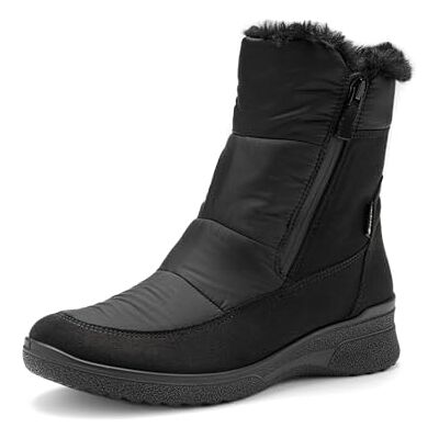 ARA München-GTX, Stivaletto Donna, Nero, 37 EU Larga ARA München-GTX, Stivaletto Donna, Nero, 37 EU Larga
