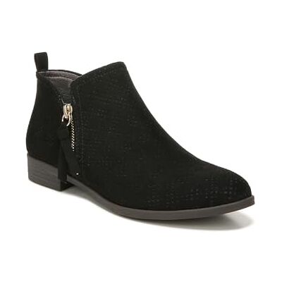 Dr. Scholl's Stivaletti da donna alla caviglia con zip, nero, 38.5 EU Dr. Scholl's Stivaletti da donna alla caviglia con zip, nero, 38.5 EU
