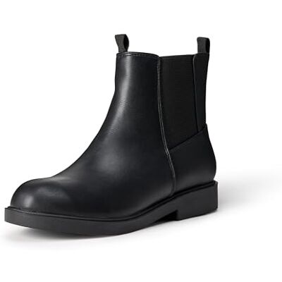 Amazon Essentials Stivaletti Chelsea Bambine e ragazze, Nero Finta Pelle, 29 EU Amazon Essentials Stivaletti Chelsea Bambine e ragazze, Nero Finta Pelle, 29 EU