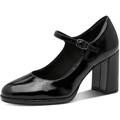 Tamaris Pump da Donna con Cinturino , Nero, 37 EU, Nero, 37 EU Tamaris Pump da Donna con Cinturino , Nero, 37 EU, Nero, 37 EU