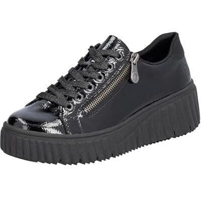 Rieker N2501, Scarpe da Ginnastica Donna, Nero, 42 EU Rieker N2501, Scarpe da Ginnastica Donna, Nero, 42 EU