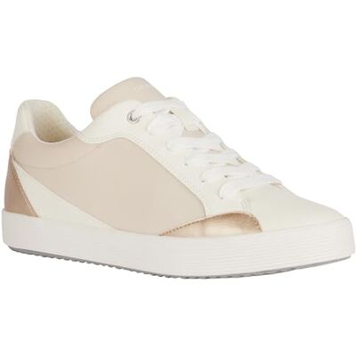 Geox Donna D Blomiee ESneaker, Lt Rose Bianco Ottico, 38 EU Geox Donna D Blomiee ESneaker, Lt Rose Bianco Ottico, 38 EU