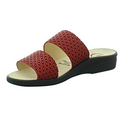 Ganter Sonnica-e, Ciabatte Donna, Rosso (Red 4000), 44 EU Stretta Ganter Sonnica-e, Ciabatte Donna, Rosso (Red 4000), 44 EU Stretta