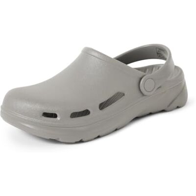 Amazon Essentials Zoccoli da Giardino Leggeri Unisex Adulto, Grigio, 46/47 EU Amazon Essentials Zoccoli da Giardino Leggeri Unisex Adulto, Grigio, 46/47 EU