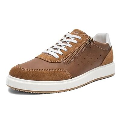 ARA Genova, Scarpe da Ginnastica Uomo, Cognac Bianco, 45 EU ARA Genova, Scarpe da Ginnastica Uomo, Cognac Bianco, 45 EU