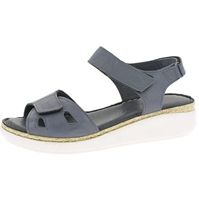 Andrea Conti Donna, Sandali con Tacco, D Blu, 36 EU Andrea Conti Donna, Sandali con Tacco, D Blu, 36 EU