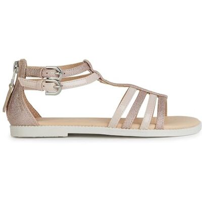 Geox Ragazza J Karly Girl Sandal, Lt Rose, 32 EU Geox Ragazza J Karly Girl Sandal, Lt Rose, 32 EU