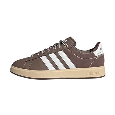 Adidas Uomo Grand Court 2.0 Shoes, Earth Strata Core White Matte Gold, 40 EU Adidas Uomo Grand Court 2.0 Shoes, Earth Strata Core White Matte Gold, 40 EU