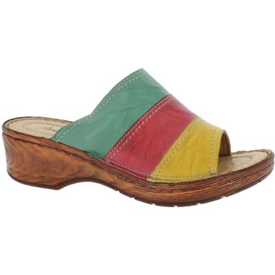 Andrea Conti , Ciabatte Donna, Limone Corallo Verde, 39 EU Andrea Conti , Ciabatte Donna, Limone Corallo Verde, 39 EU