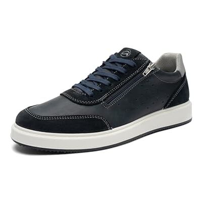 ARA Genova, Scarpe da Ginnastica Uomo, Blu/Grigio, 42 EU ARA Genova, Scarpe da Ginnastica Uomo, Blu/Grigio, 42 EU