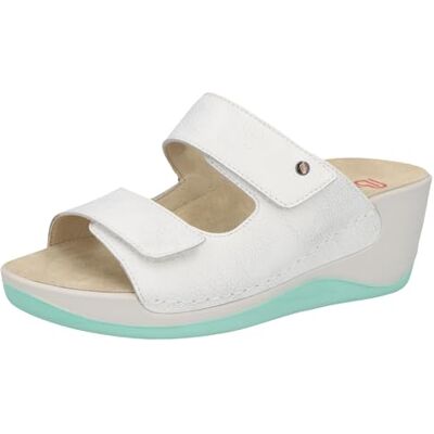 Berkemann Callista, Ciabatte Donna, Bianco Argento, 42 EU Berkemann Callista, Ciabatte Donna, Bianco Argento, 42 EU