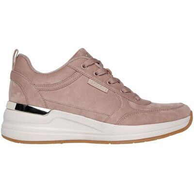 Skechers Billion 2 Prissy N Plush Sneaker Donna, Microfibra stropicciata Tortora, 38.5 EU Skechers Billion 2 Prissy N Plush Sneaker Donna, Microfibra stropicciata Tortora, 38.5 EU
