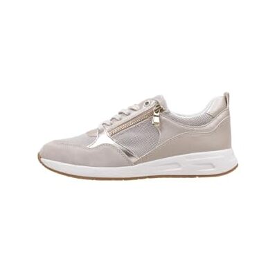 Geox D BULMYA, Scarpe da ginnastica Donna, Lt Gold Beige, 41 EU Geox D BULMYA, Scarpe da ginnastica Donna, Lt Gold Beige, 41 EU