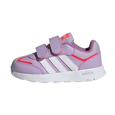Adidas Unisex Bimbi 0-24 TENSAUR Switch Shoes Infants, Powder Plum/Ftwr White/Lucid Red, 26 1/2 EU Adidas Unisex Bimbi 0-24 TENSAUR Switch Shoes Infants, Powder Plum/Ftwr White/Lucid Red, 26 1/2 EU
