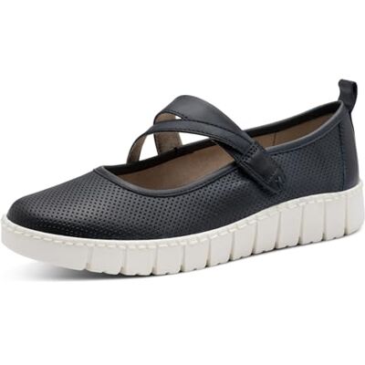 Jana Damen Ballerina Strap , Donna, Blu Navy, 40 EU Jana Damen Ballerina Strap , Donna, Blu Navy, 40 EU
