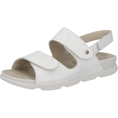 Berkemann Donetta, Sandali Donna, Bianco Argento, 37.5 EU Berkemann Donetta, Sandali Donna, Bianco Argento, 37.5 EU