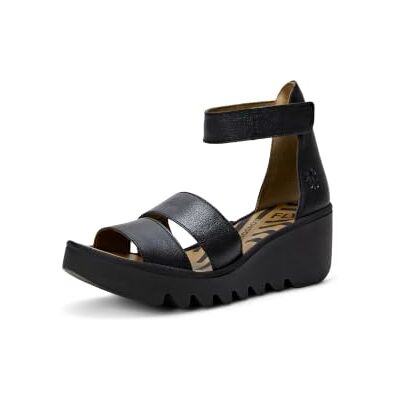 Fly London BONO290FLY, Sandal Donna, Black, 42 EU Fly London BONO290FLY, Sandal Donna, Black, 42 EU