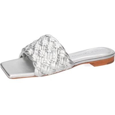 Melvin & Hamilton Eglantine 1, Ciabatte Donna, Argento, 38 EU Melvin & Hamilton Eglantine 1, Ciabatte Donna, Argento, 38 EU